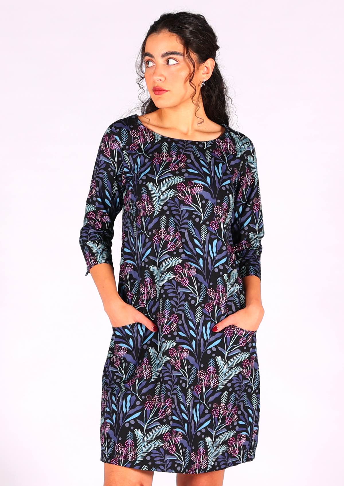Jamie Dress Obsidian - Ysert