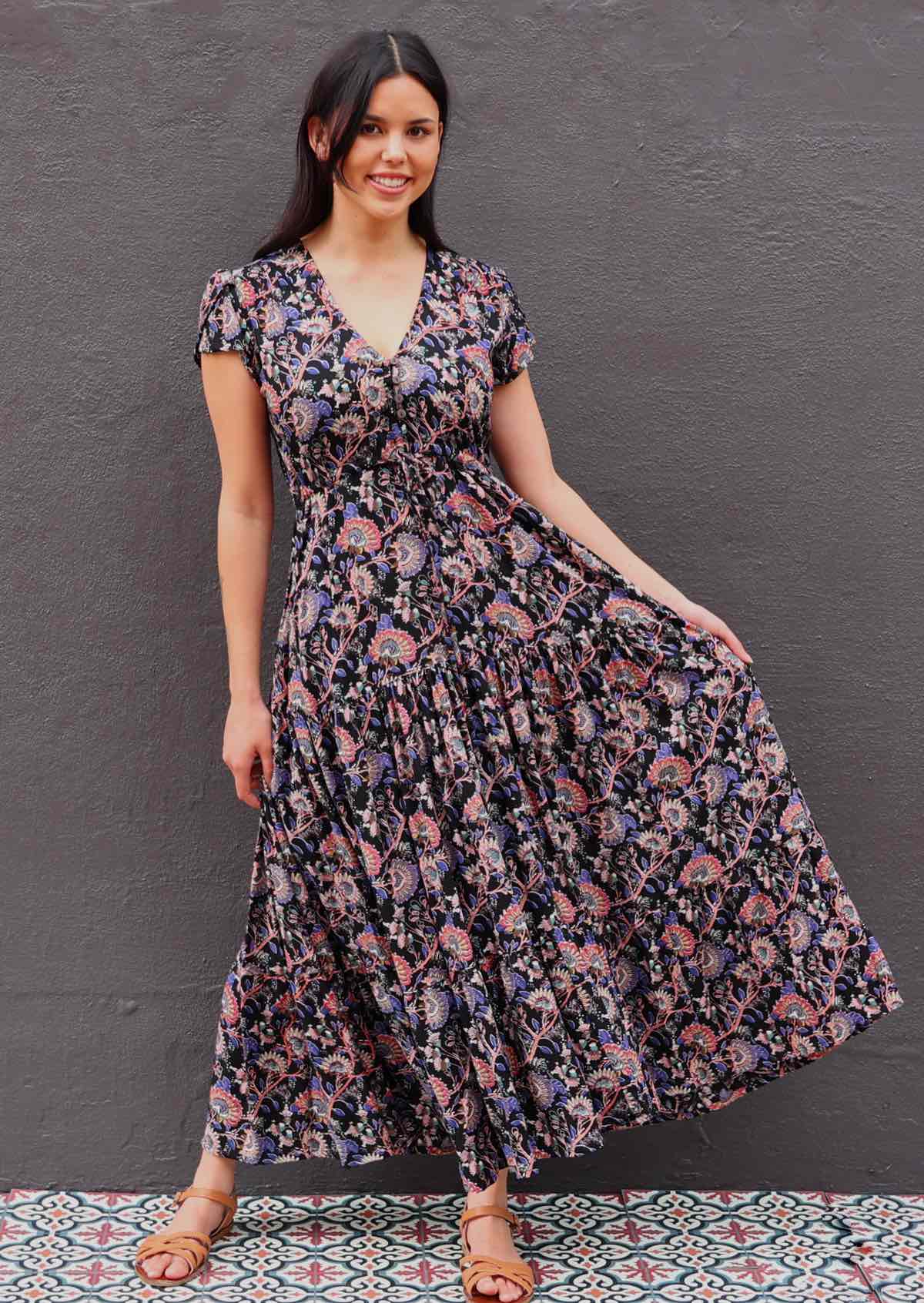 Acacia Maxi Dress Orchid - Ysert