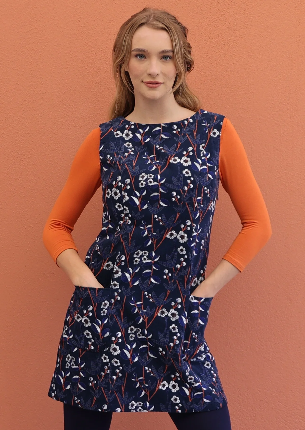 Polly Pocket Corduroy Tunic Meadow - Ysert