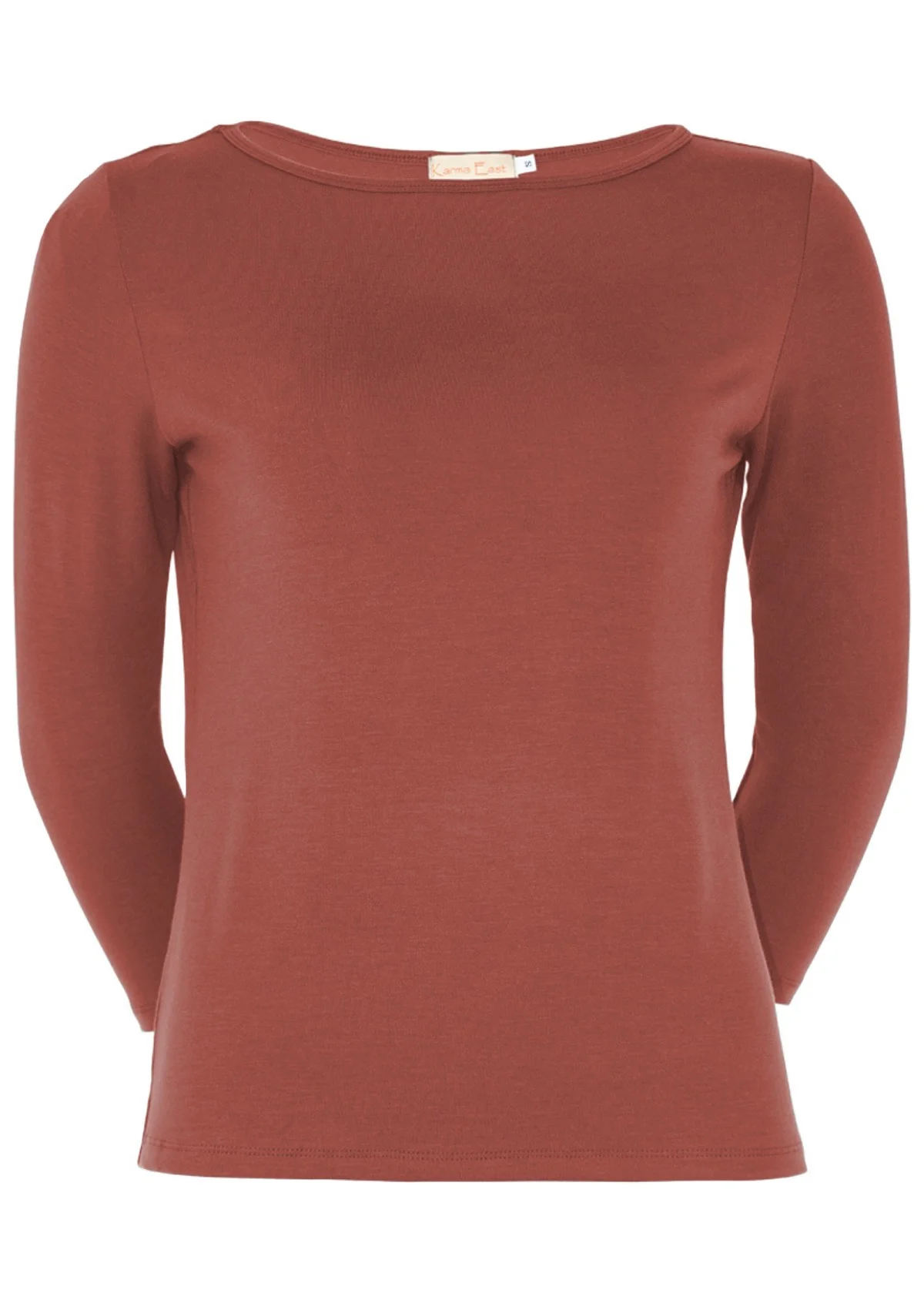 Boat Neck Top Terracotta - Ysert