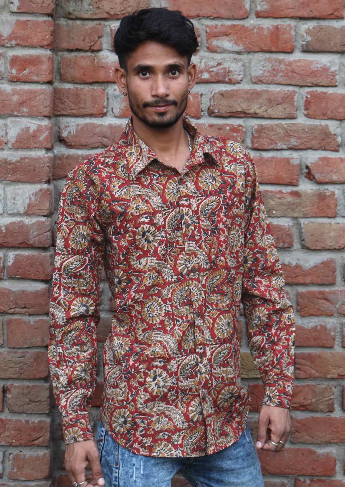 Long Sleeve Men's Shirt Mayur - Ysert