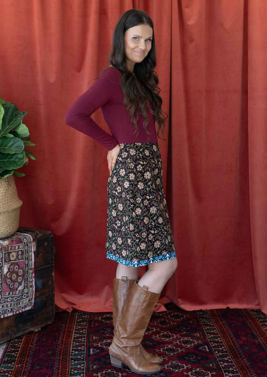 Reversible Skirt Nirvana Sahira - Ysert