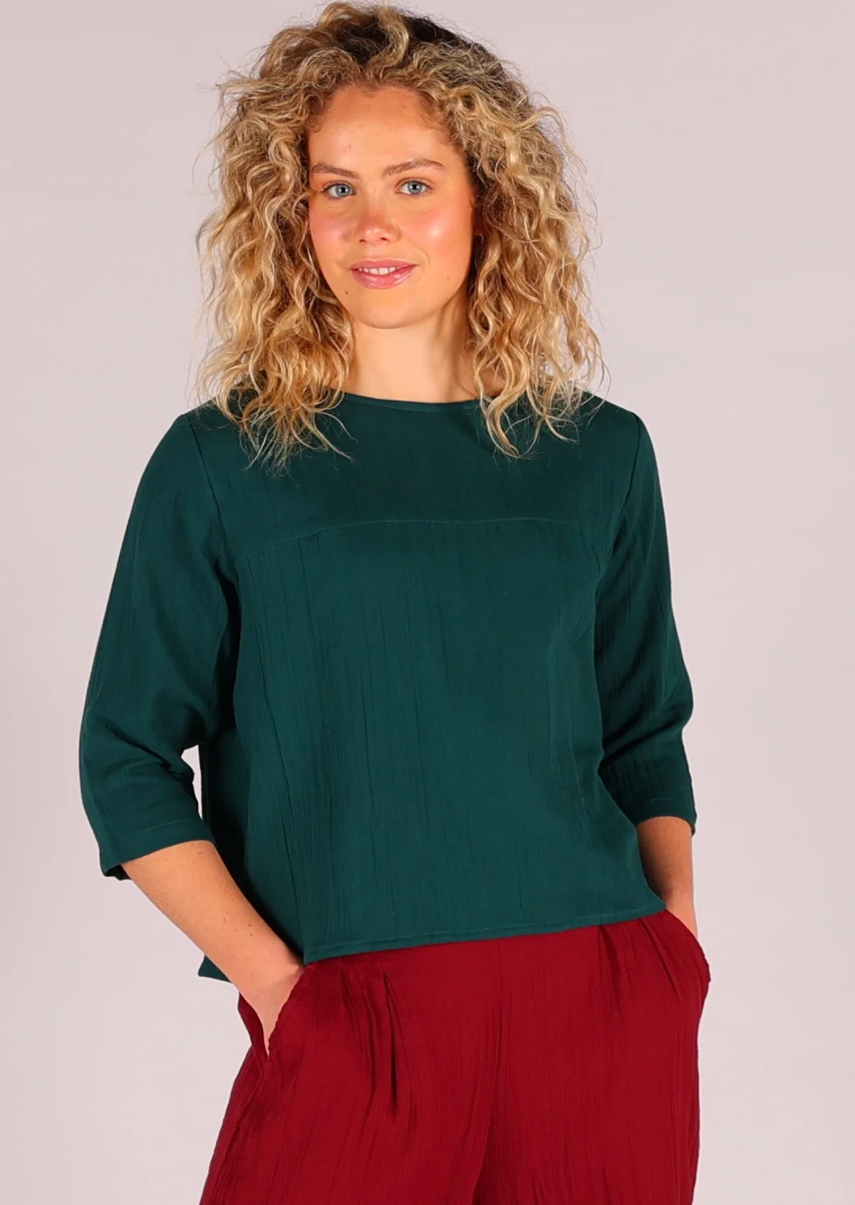 Demi Top Deep Teal - Ysert