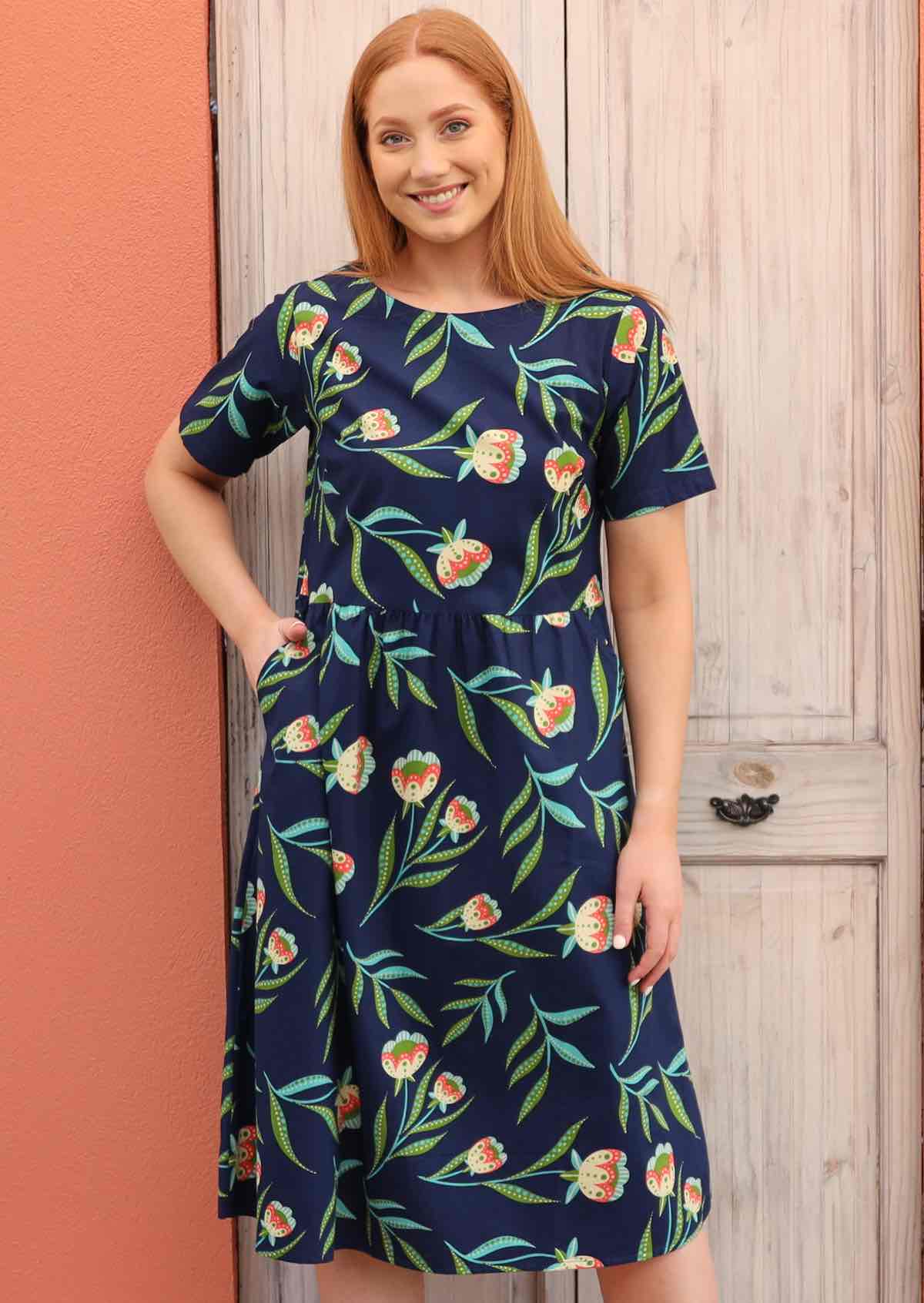 Maddison Dress Midnight Reverie - Ysert