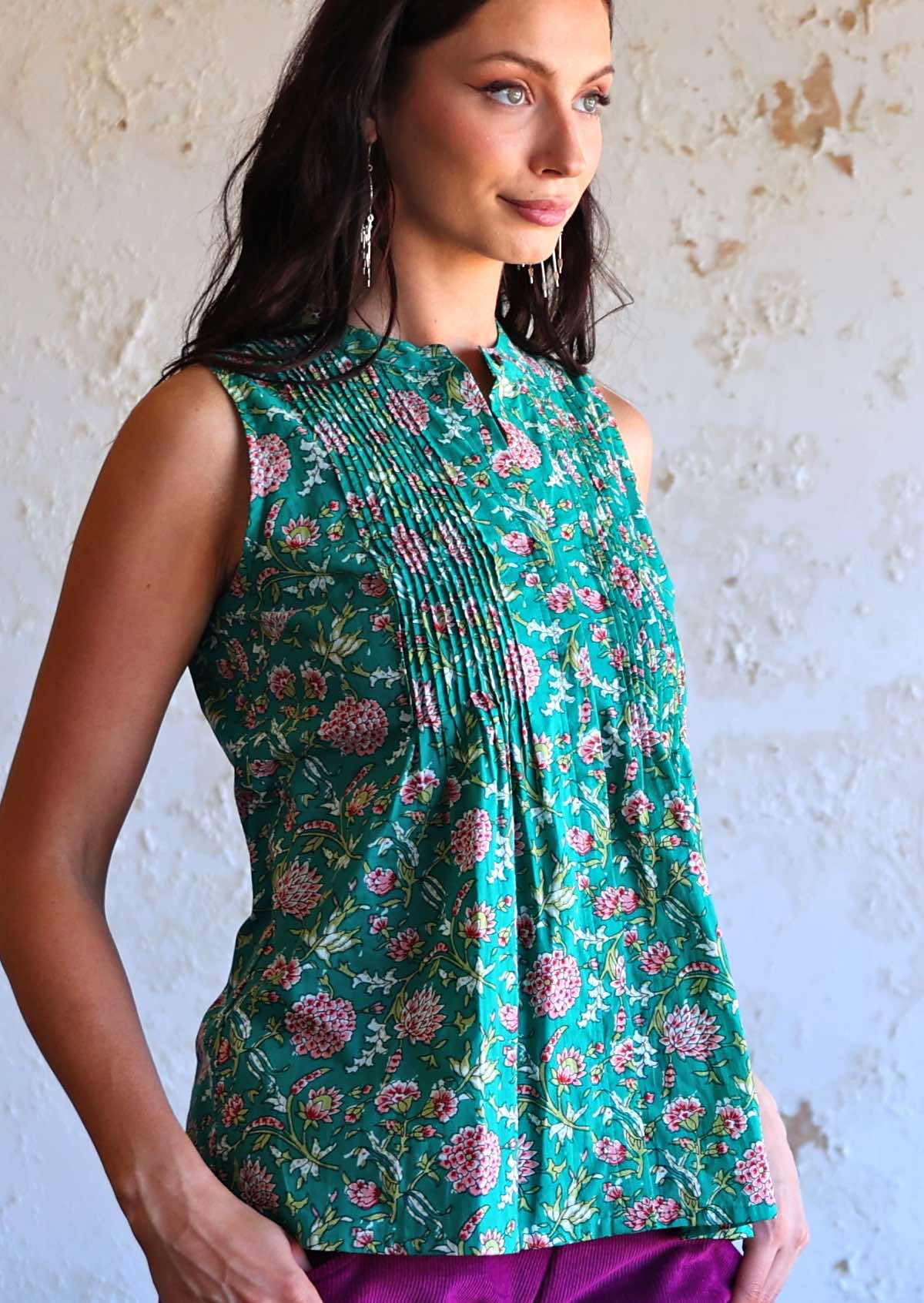 Camille Top Juniper - Ysert