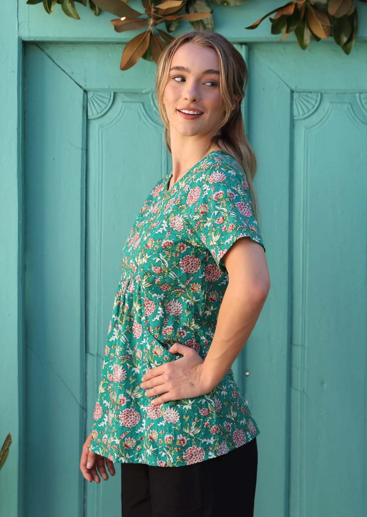 Tillie Top Juniper - Ysert