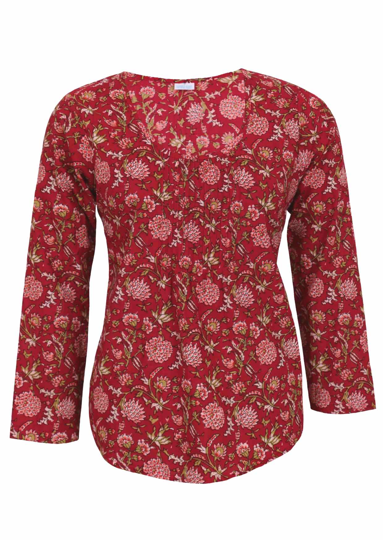 Tulsi Long Sleeve Cranberry - Ysert