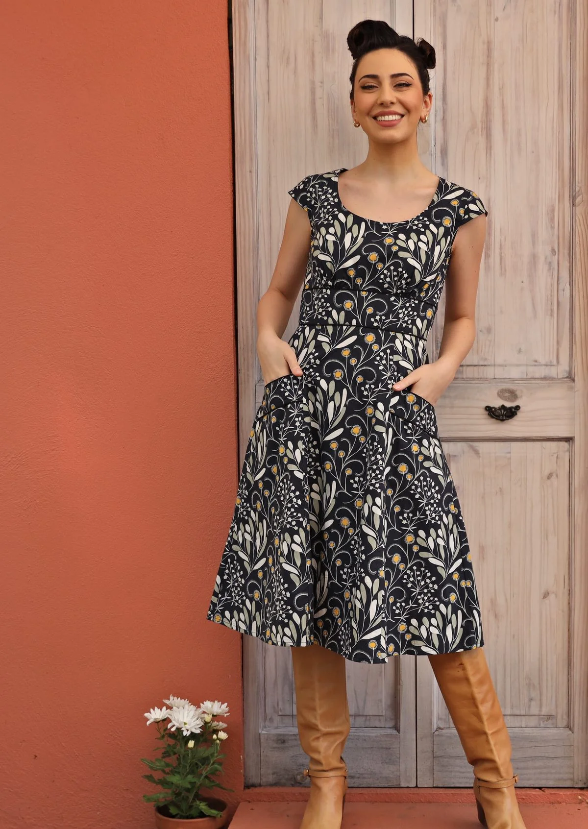 Scarlett Dress Wattle - Ysert
