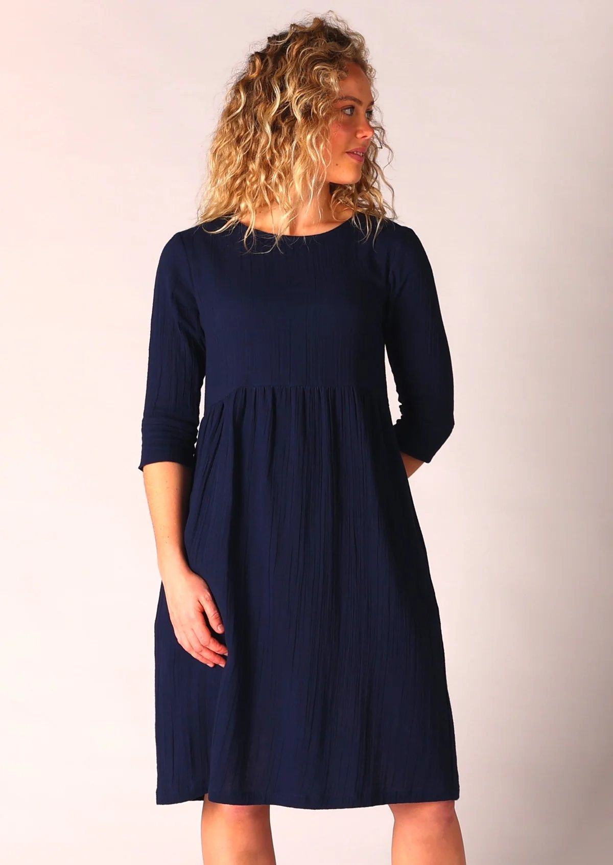 Zoey Dress Ocean Cavern - Ysert