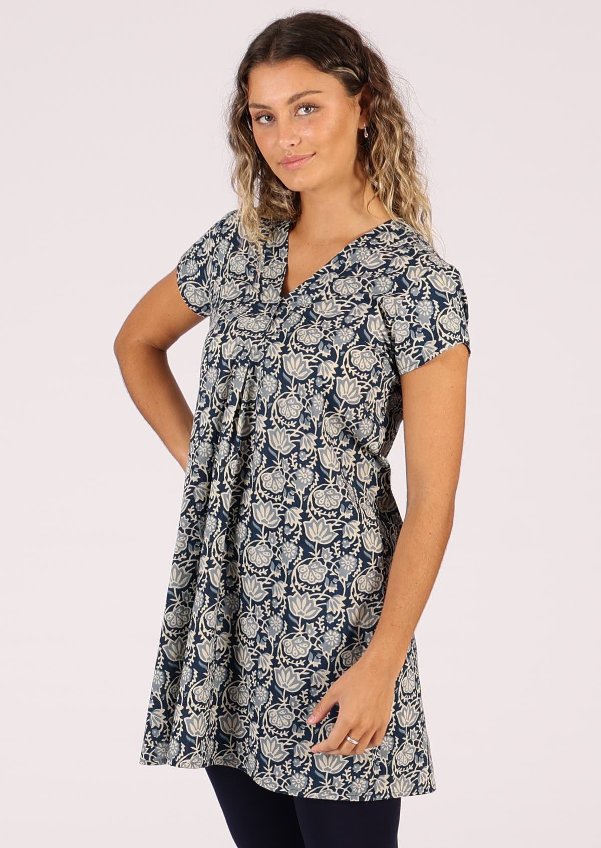 Sandy Tunic Indigo - Ysert