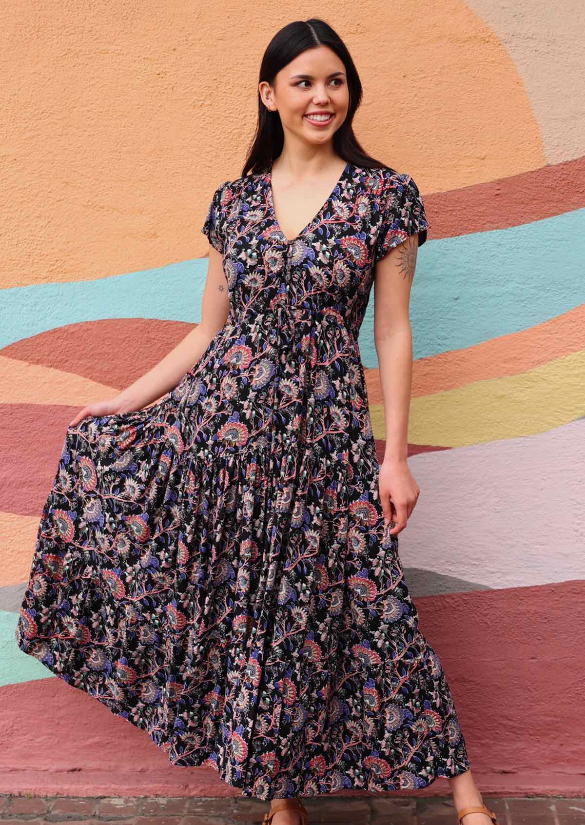 Acacia Maxi Dress Orchid - Ysert