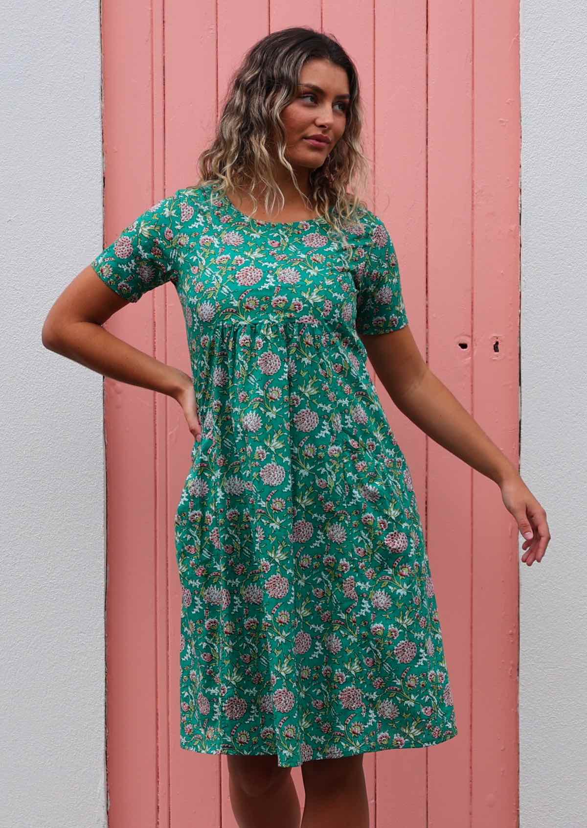 Frankie Dress Juniper - Ysert
