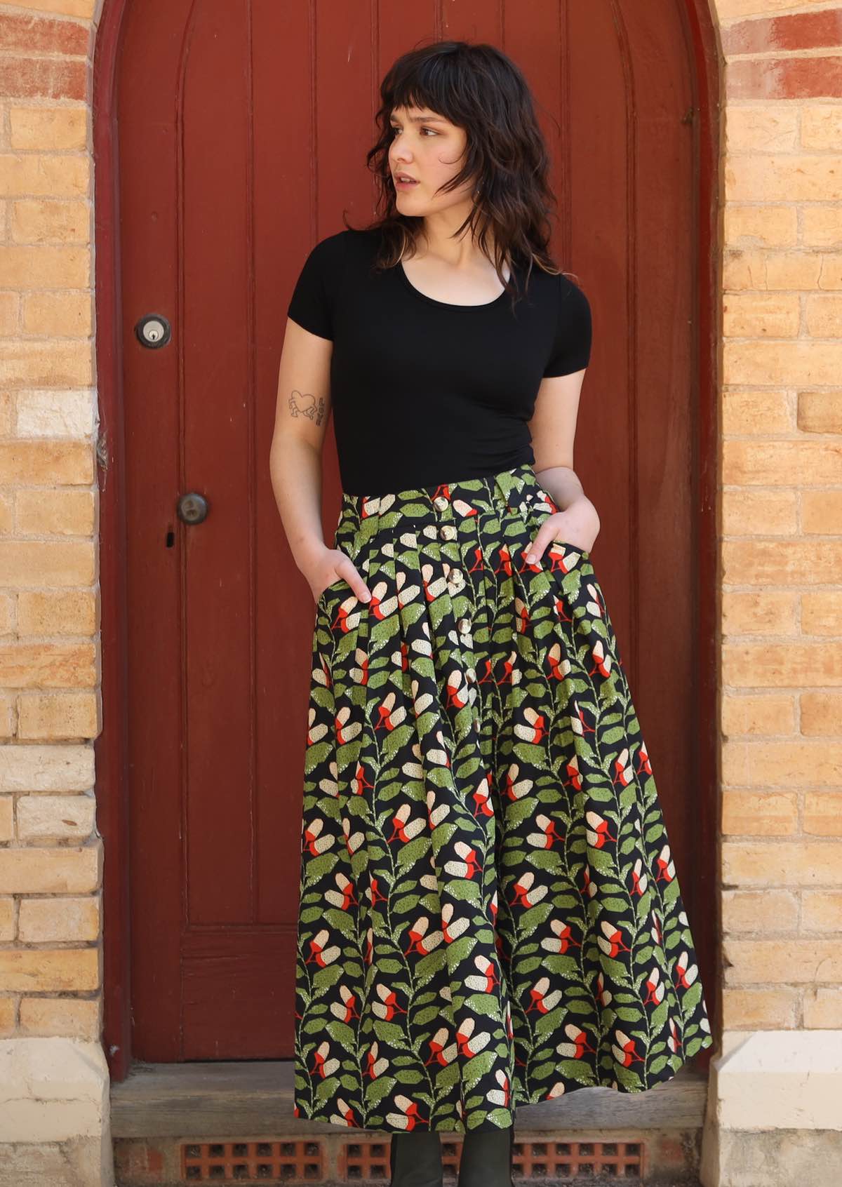 Cora Skirt Oak - Ysert