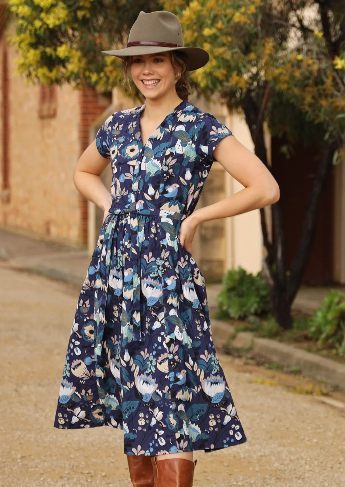Vivien Dress Protea - Ysert