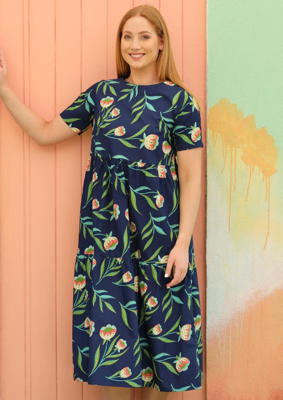 Claudia Dress Midnight Reverie - Ysert