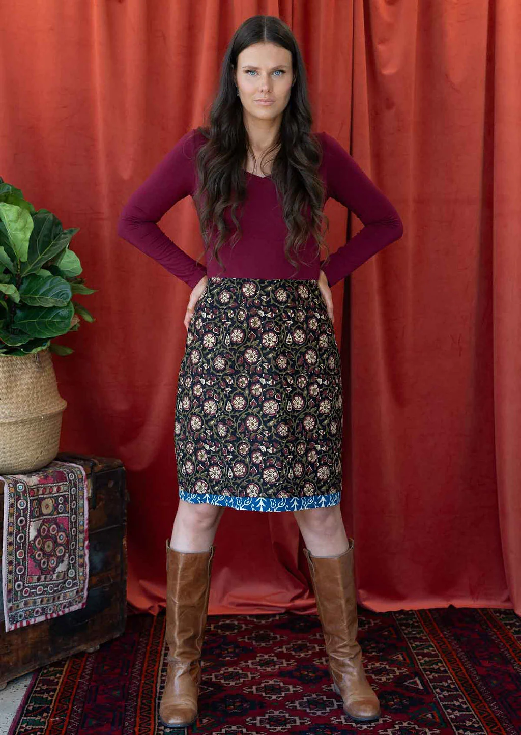 Reversible Skirt Nirvana Sahira - Ysert