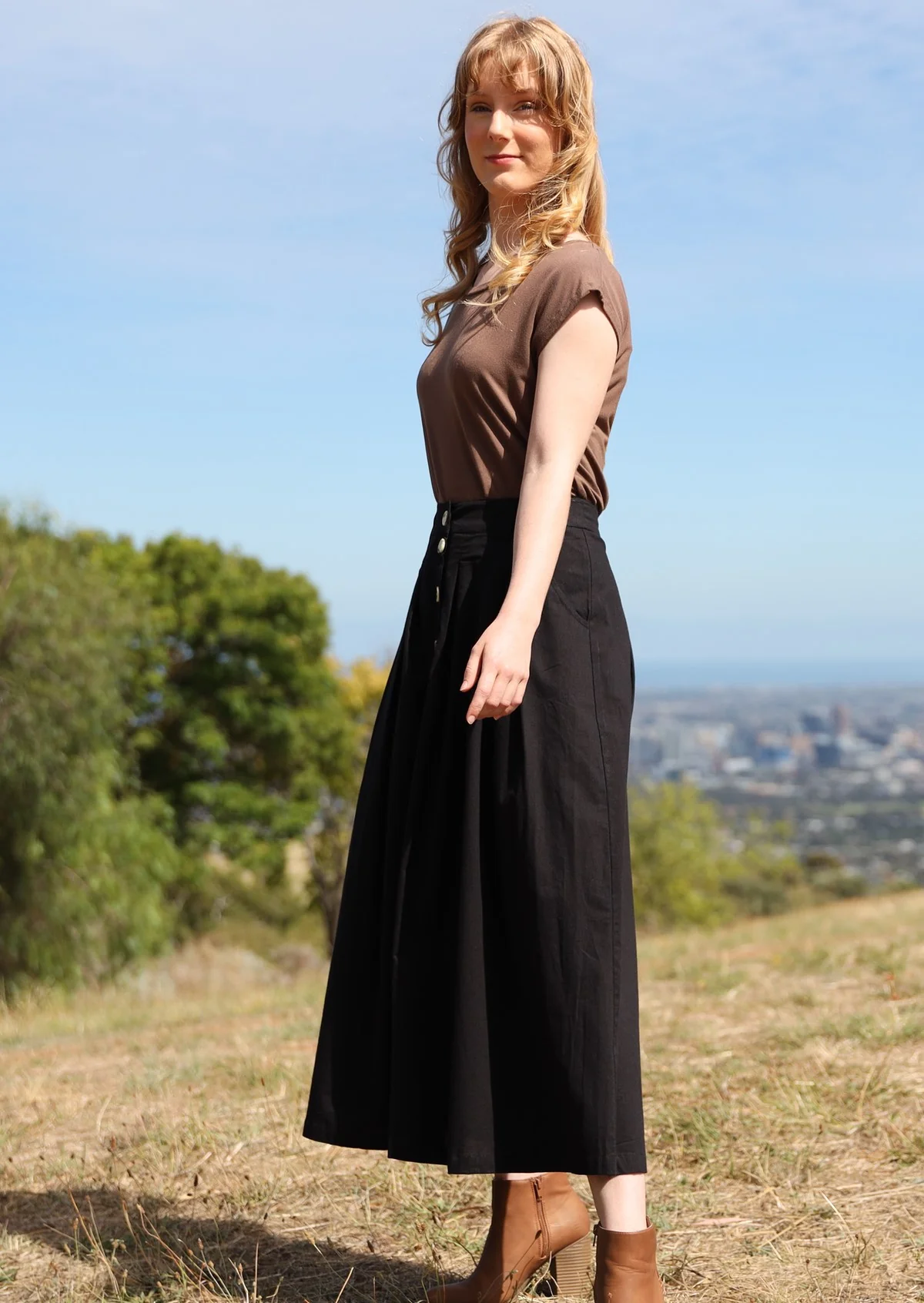 Cora Skirt Black - Ysert