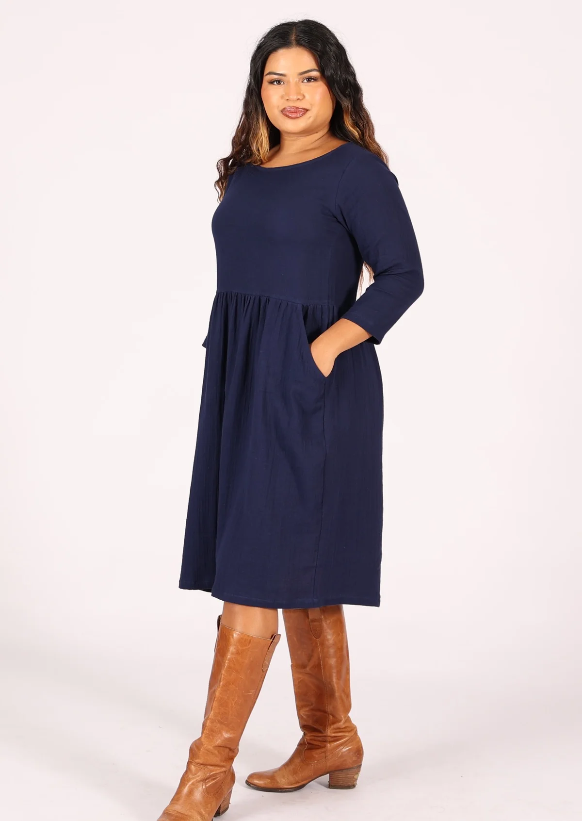 Avery Dress Ocean Cavern - Ysert