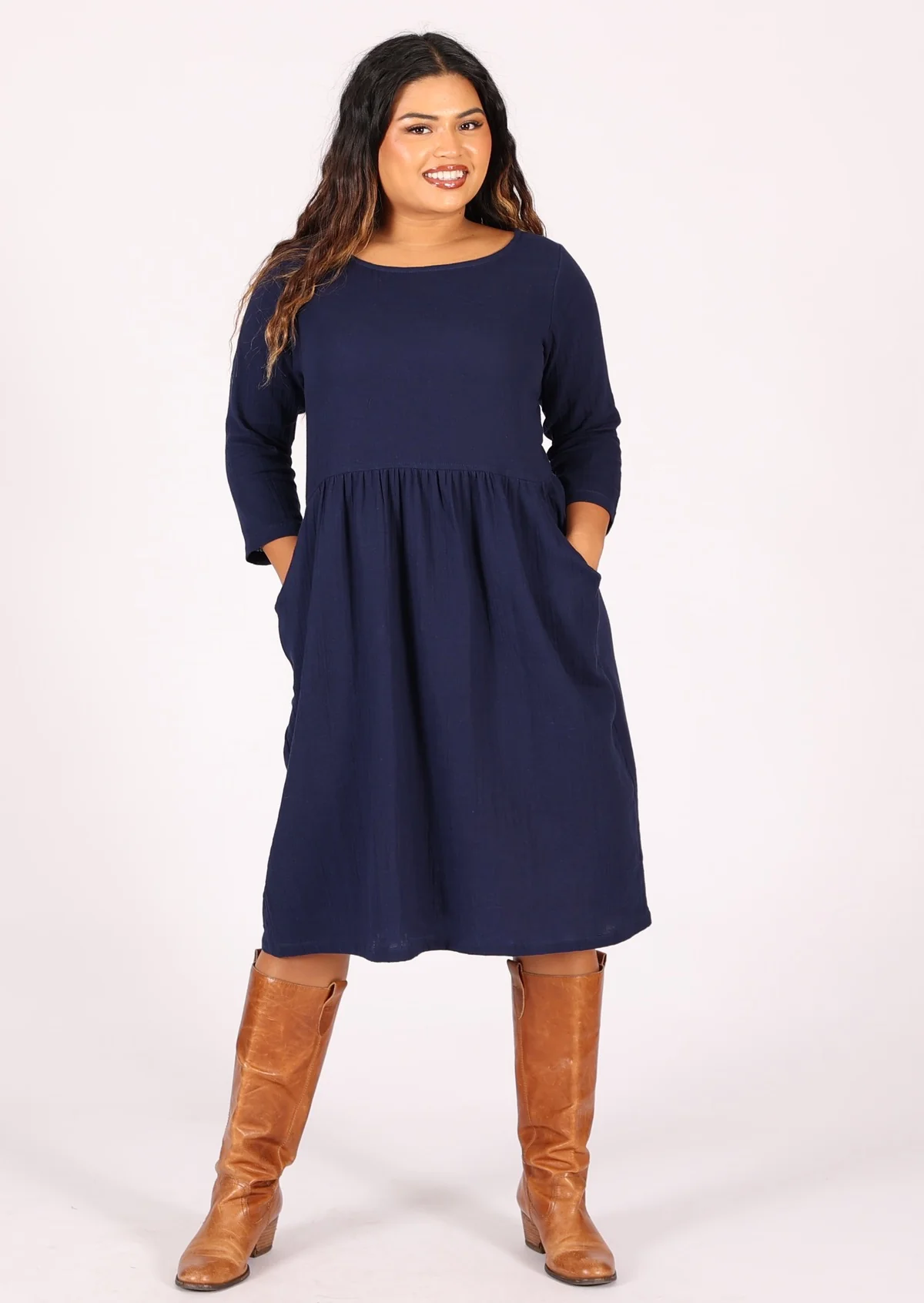 Avery Dress Ocean Cavern - Ysert