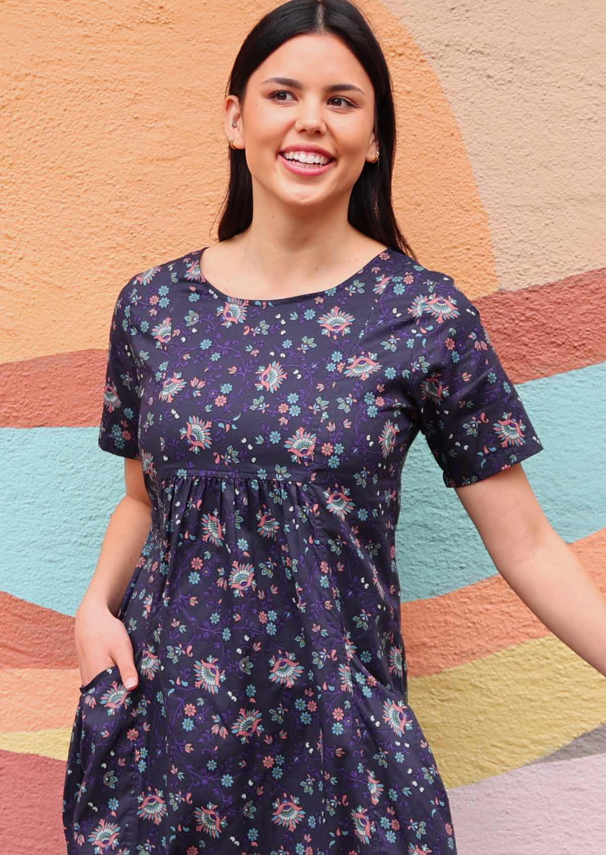 Frankie Dress Eventide - Ysert