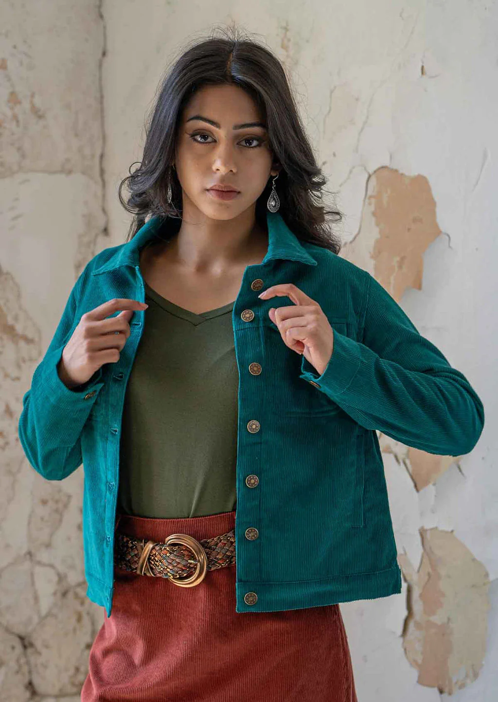 Corduroy Jacket Everglade - Ysert