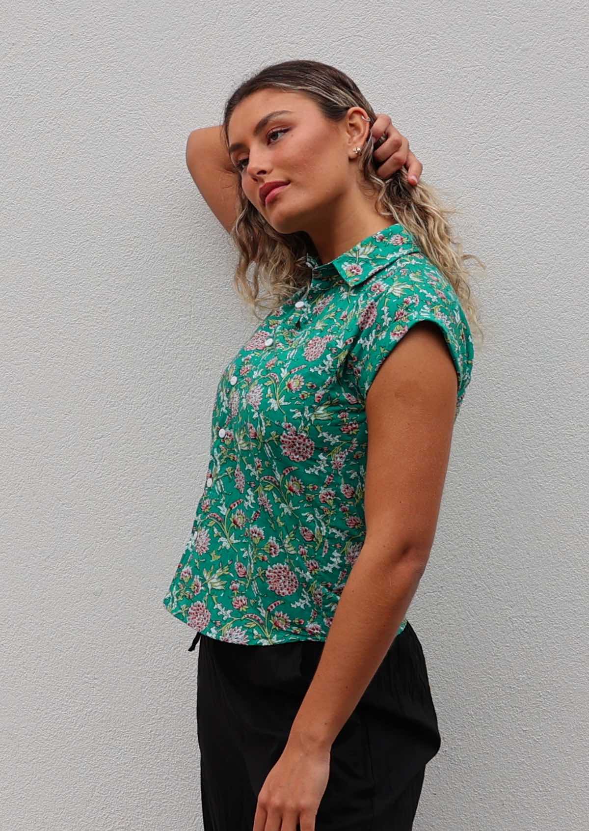 Button Up Shirt Juniper - Ysert
