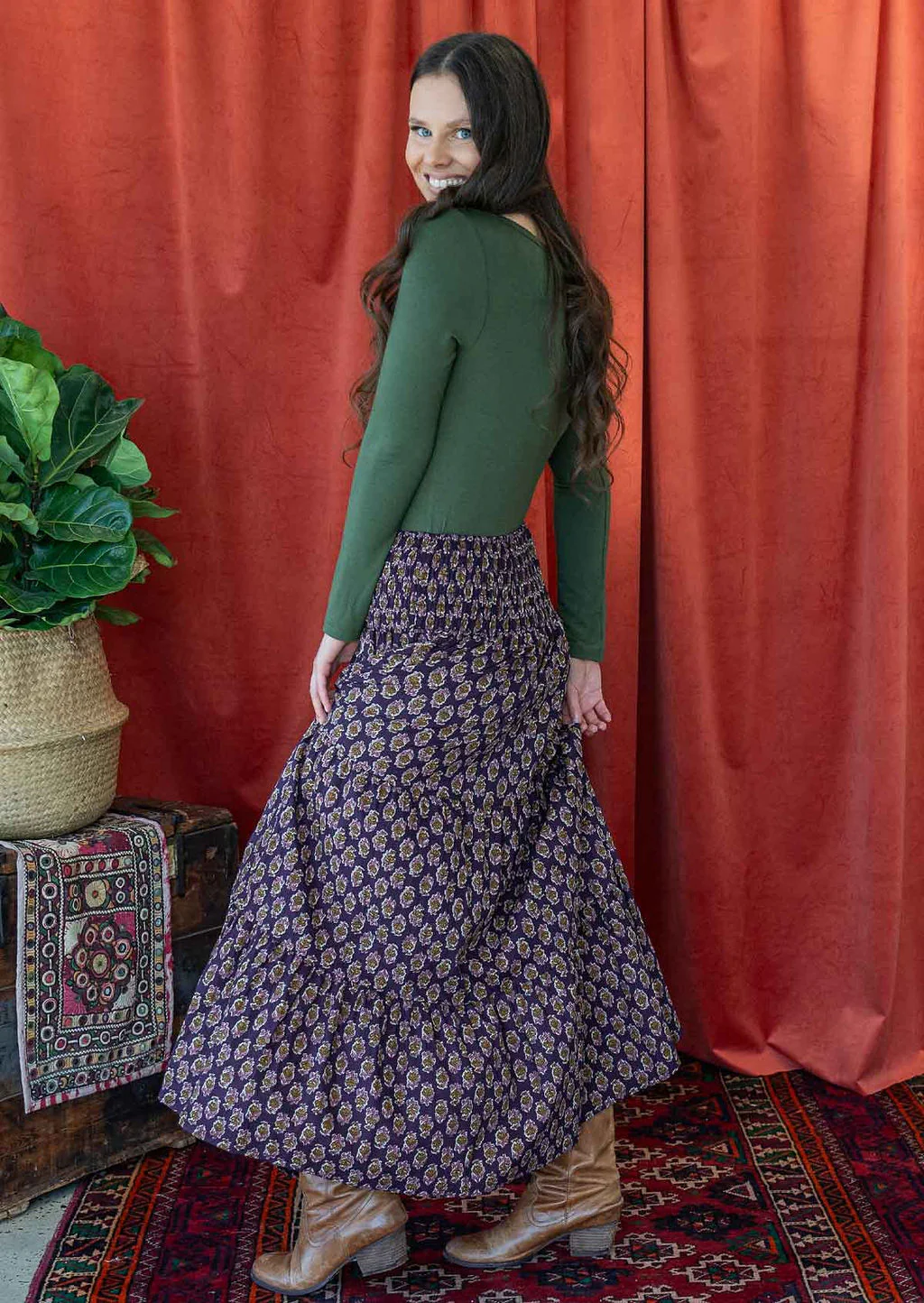 Dawn Maxi Skirt Kumari - Ysert