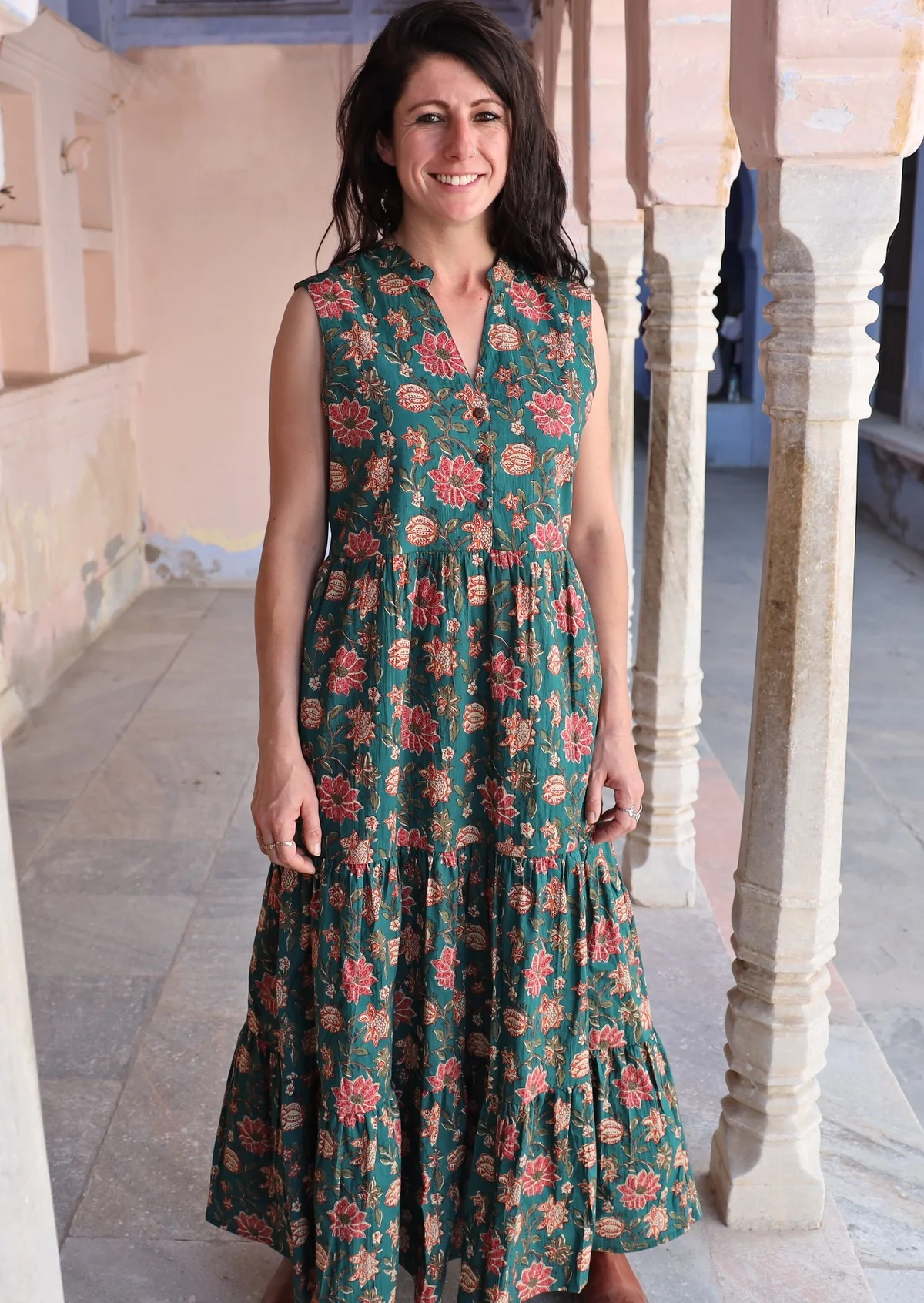 Boho Tiered Maxi Dress Vanya - Ysert