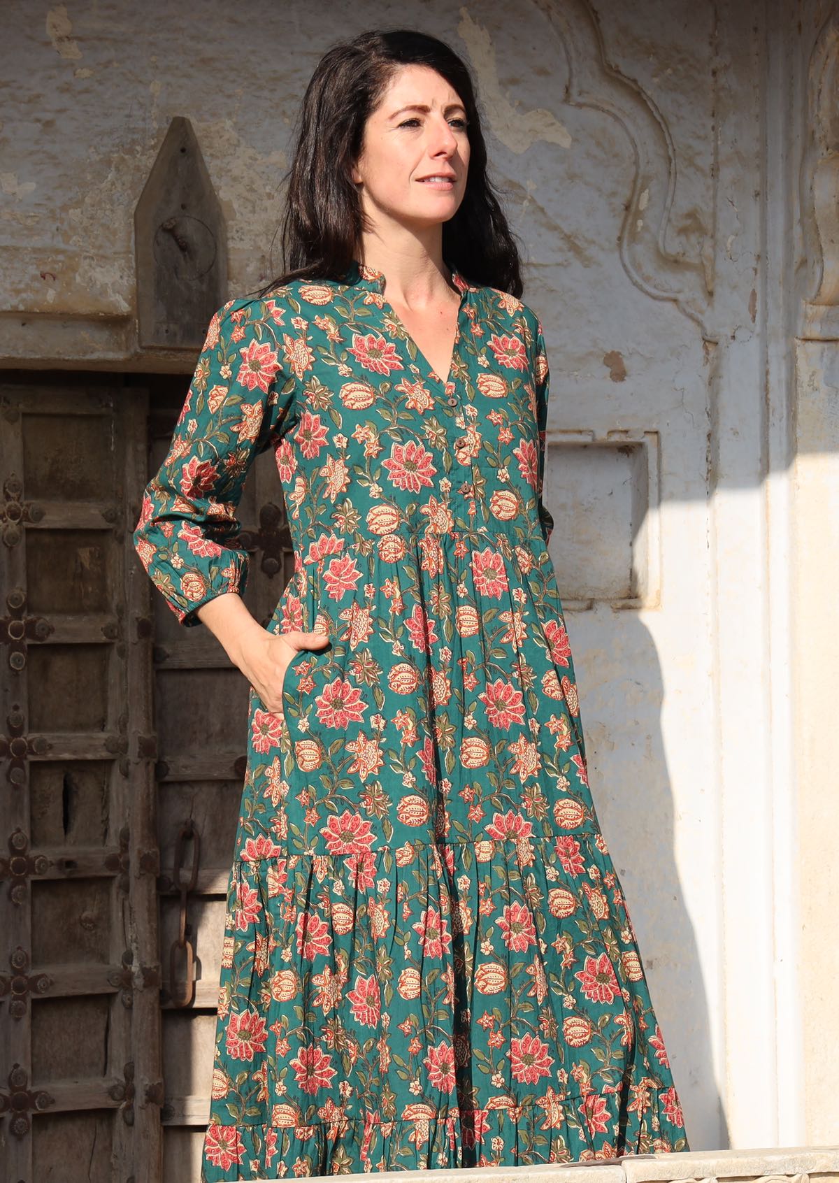 Vanya Tiered Maxi Dress - Ysert