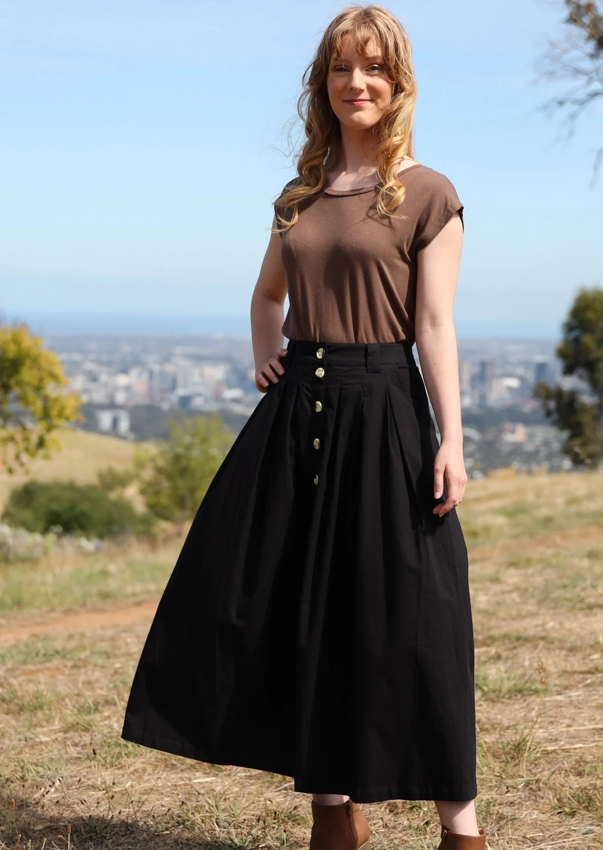 Cora Skirt Black - Ysert