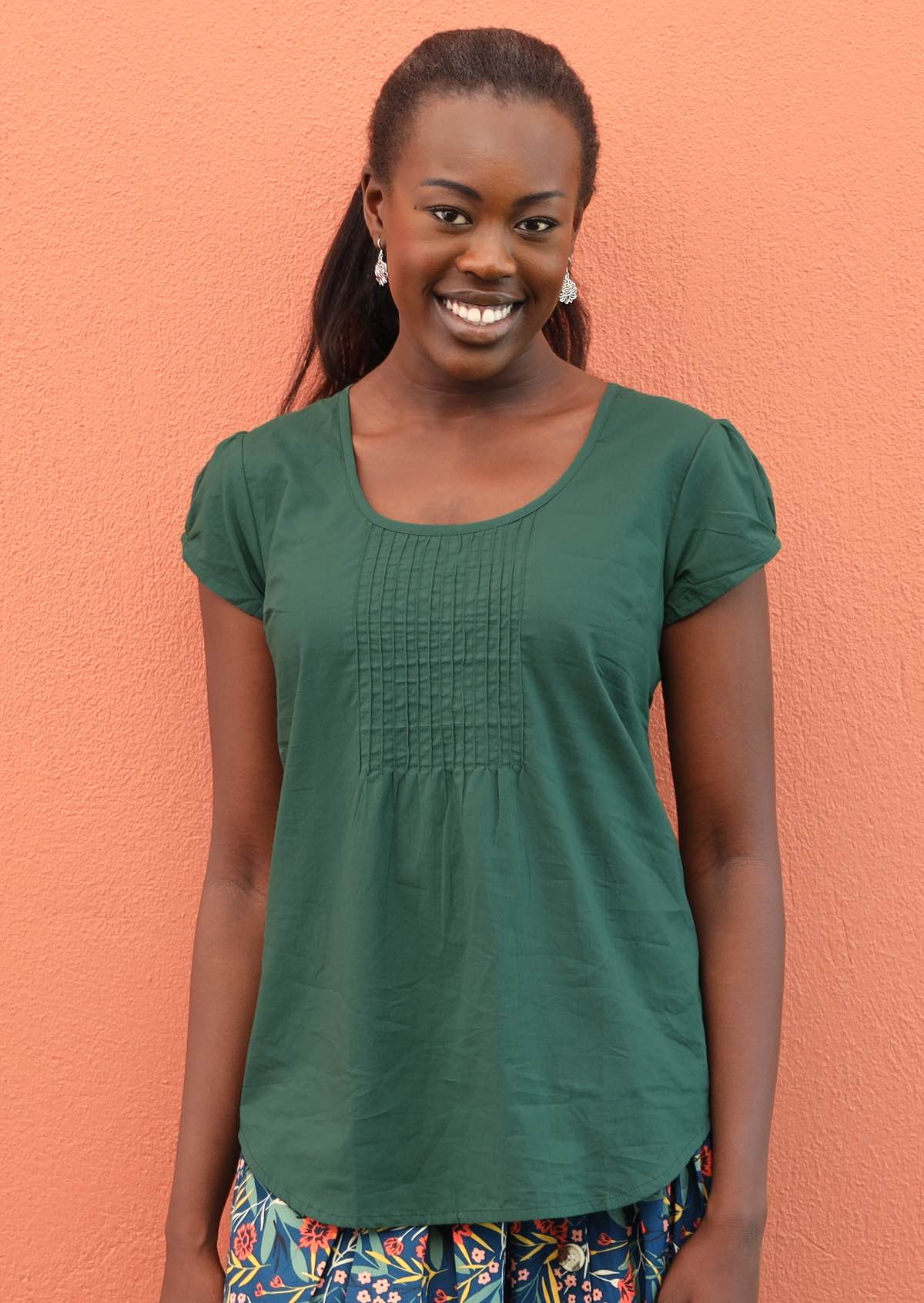 Tulsi Top Hunter Green - Ysert