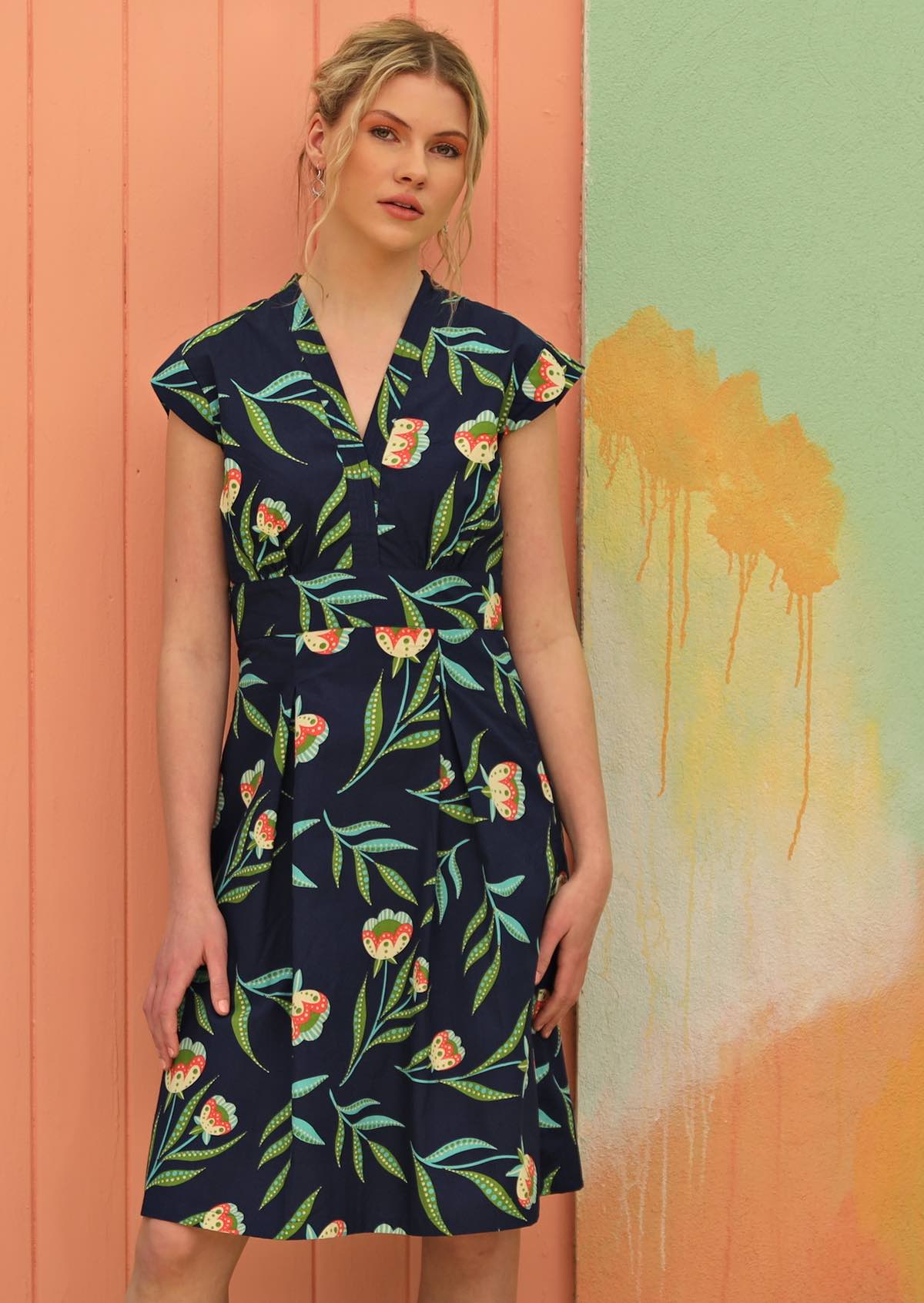 Billie Dress Midnight Reverie - Ysert