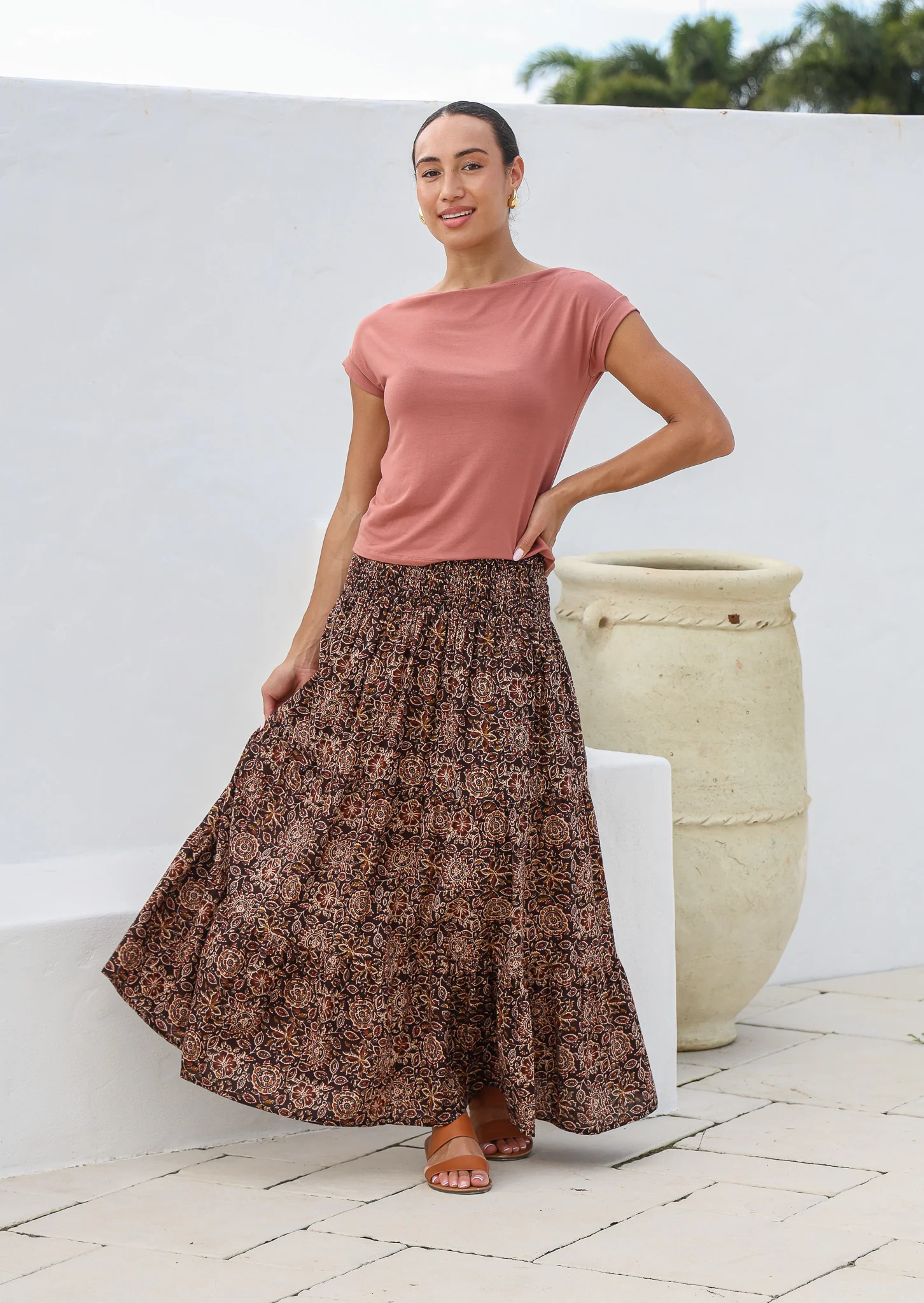 Dawn Maxi Skirt Mahika - Ysert