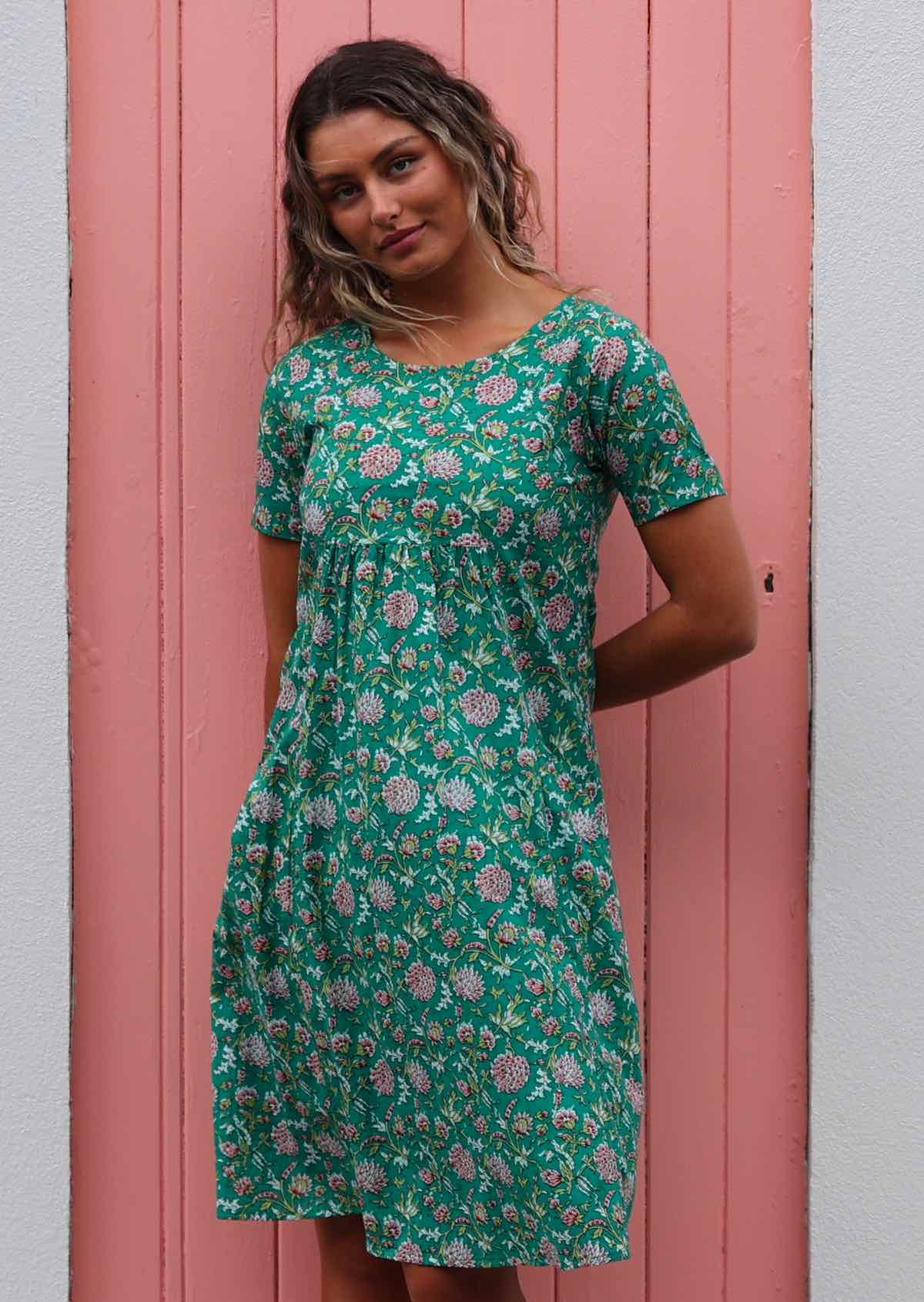 Frankie Dress Juniper - Ysert