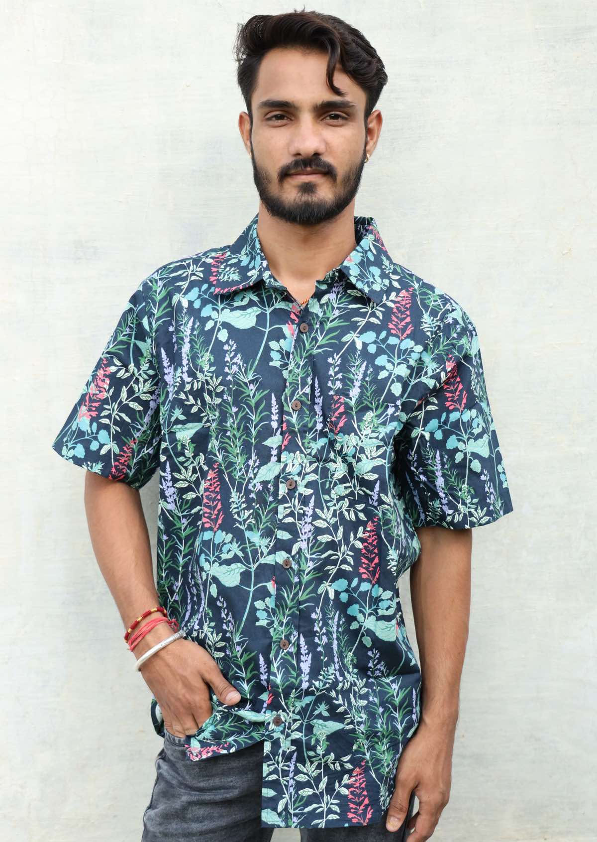 Men's Cotton Shirt Romarin - Ysert