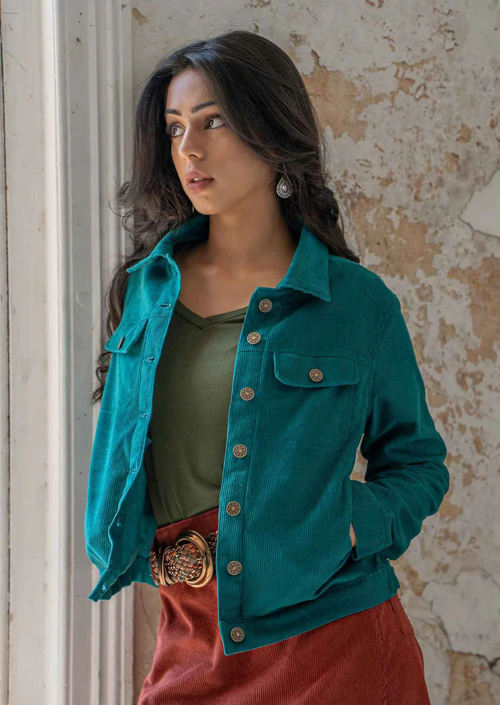 Corduroy Jacket Everglade - Ysert