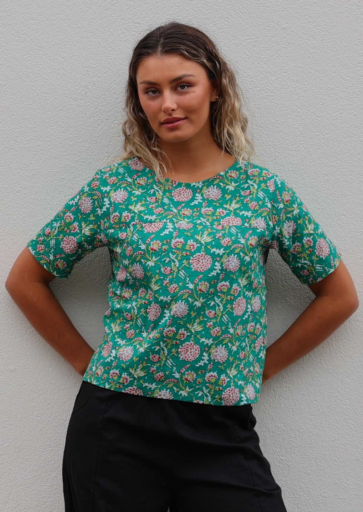 Neesha Top Juniper - Ysert