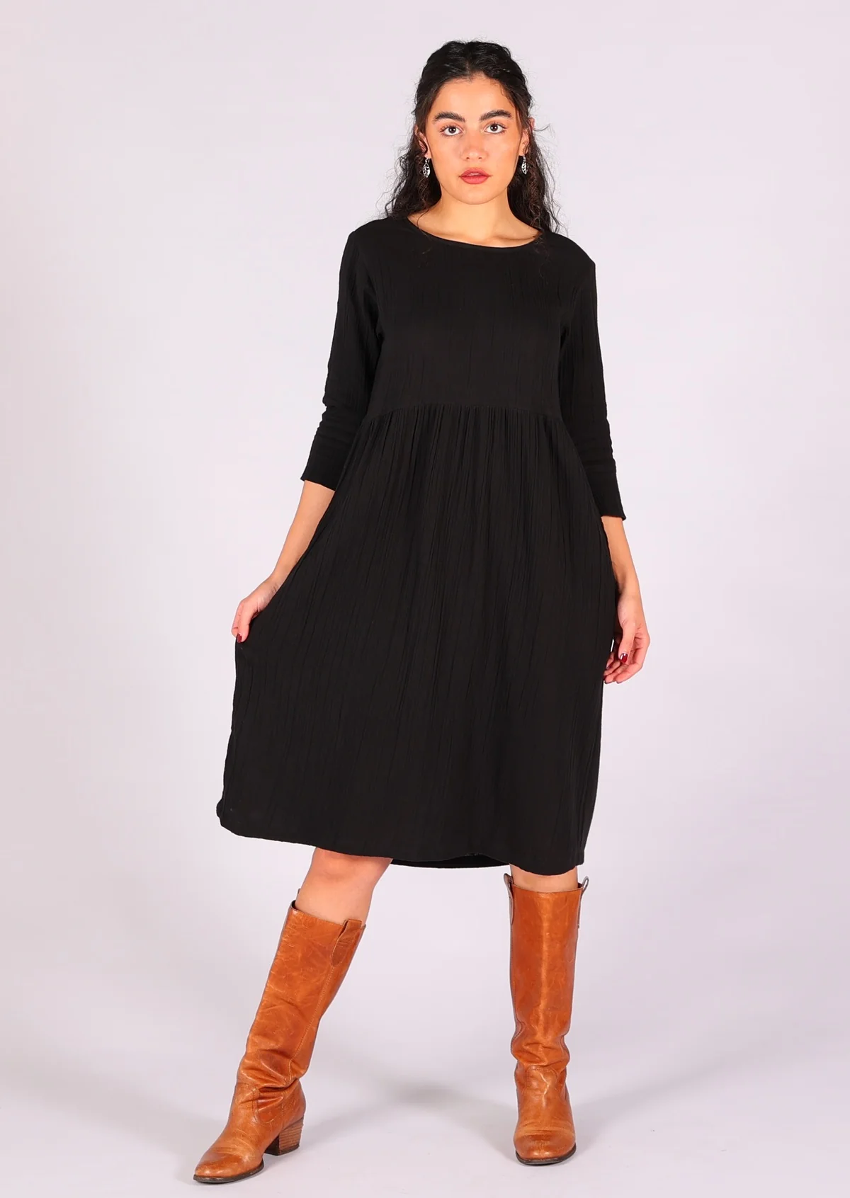 Zoey Dress Black - Ysert
