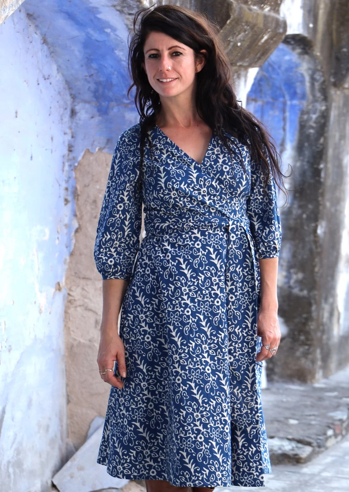 Ella Wrap Dress Nirvana - Ysert