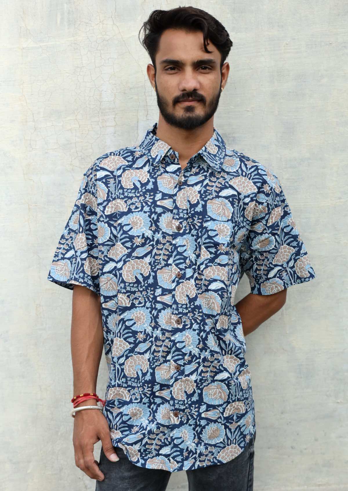 Men's Cotton Shirt Dahlia - Ysert
