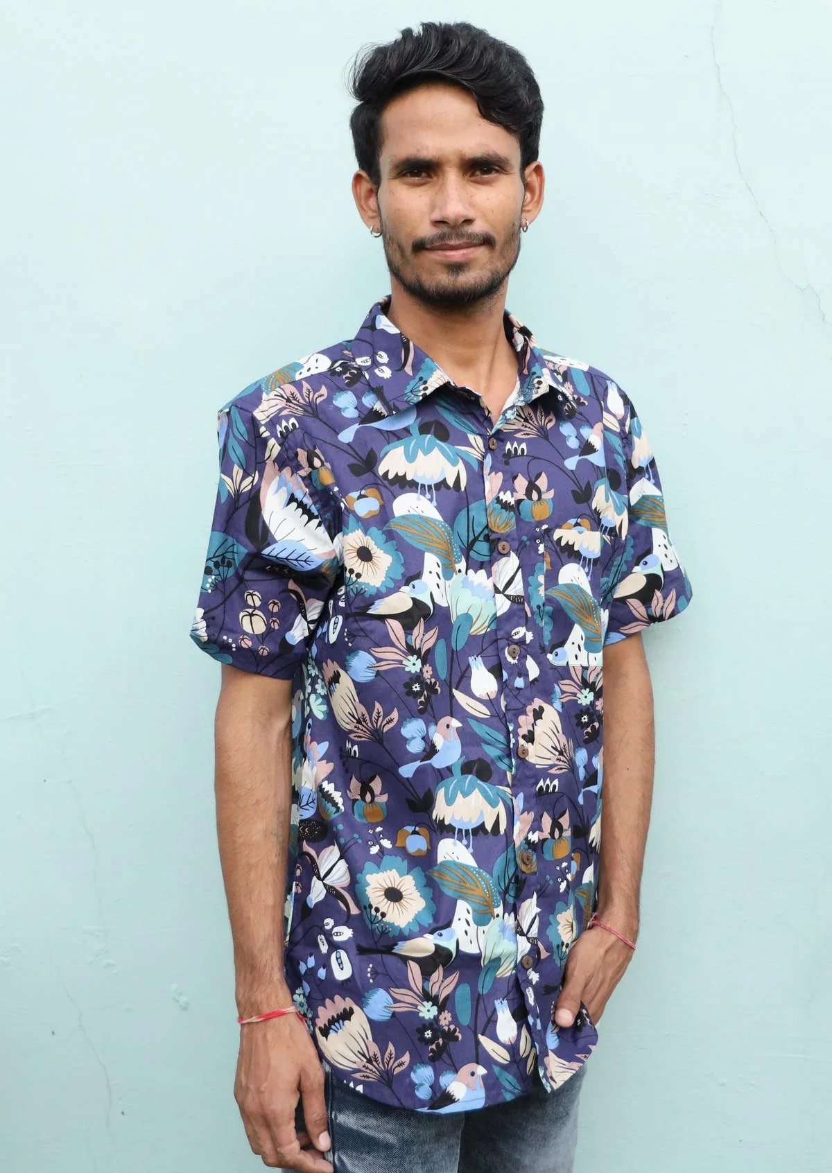 Men's Cotton Shirt Protea - Ysert