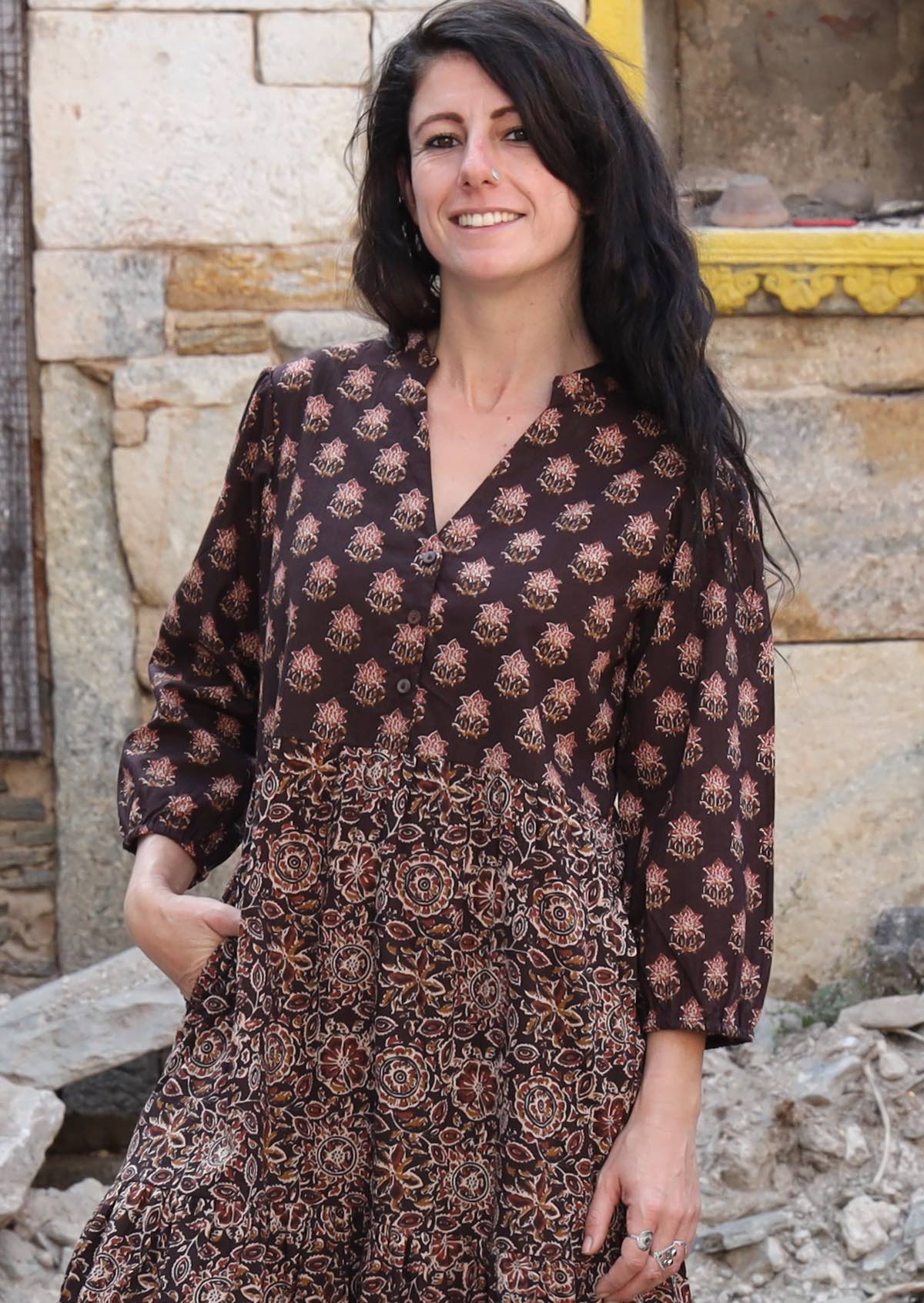 Mahika Tiered Maxi Dress - Ysert