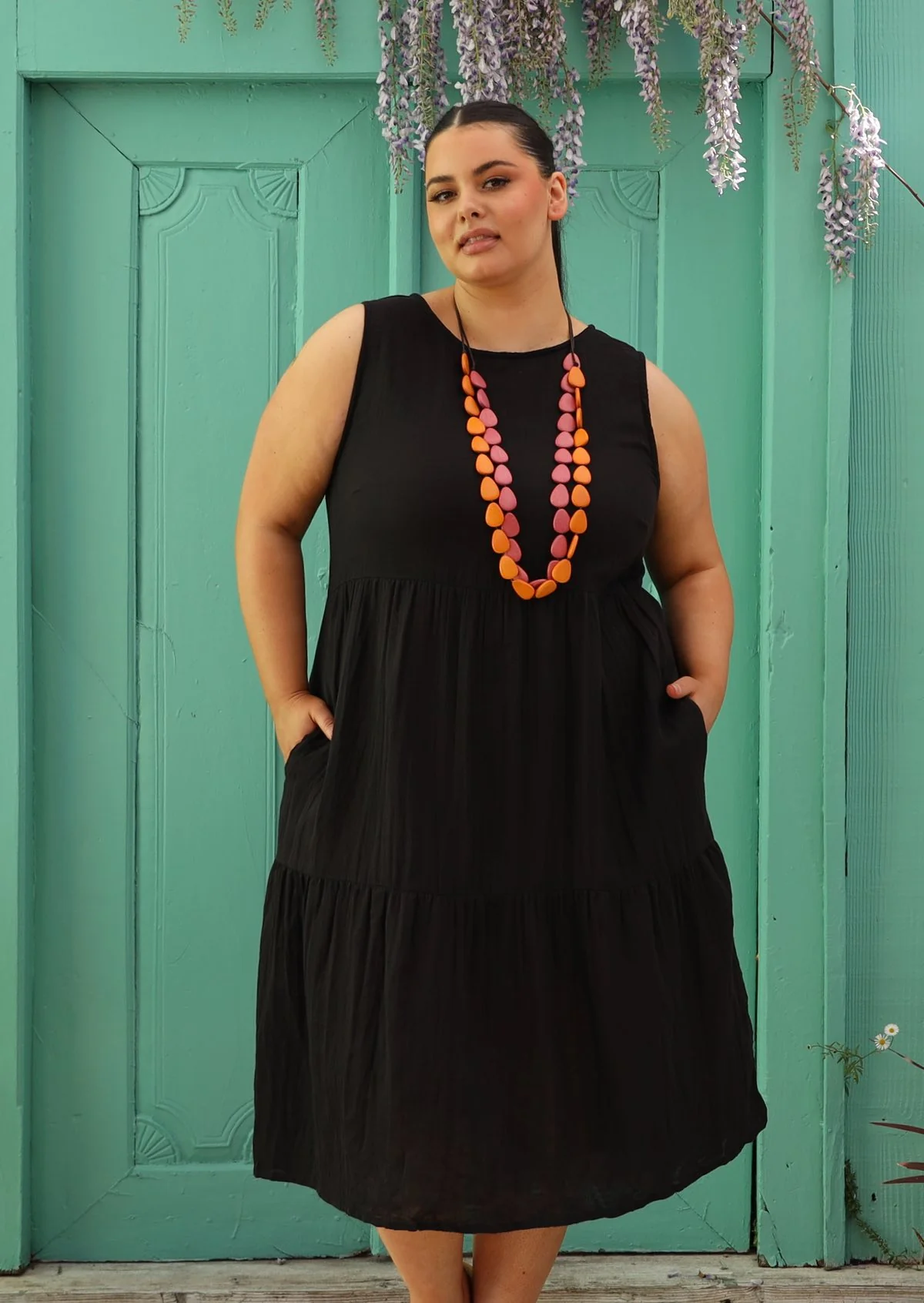 Tully Dress Black - Ysert