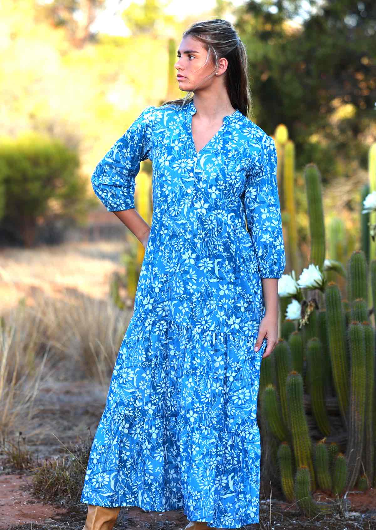 Drift Tiered Maxi Dress - Ysert