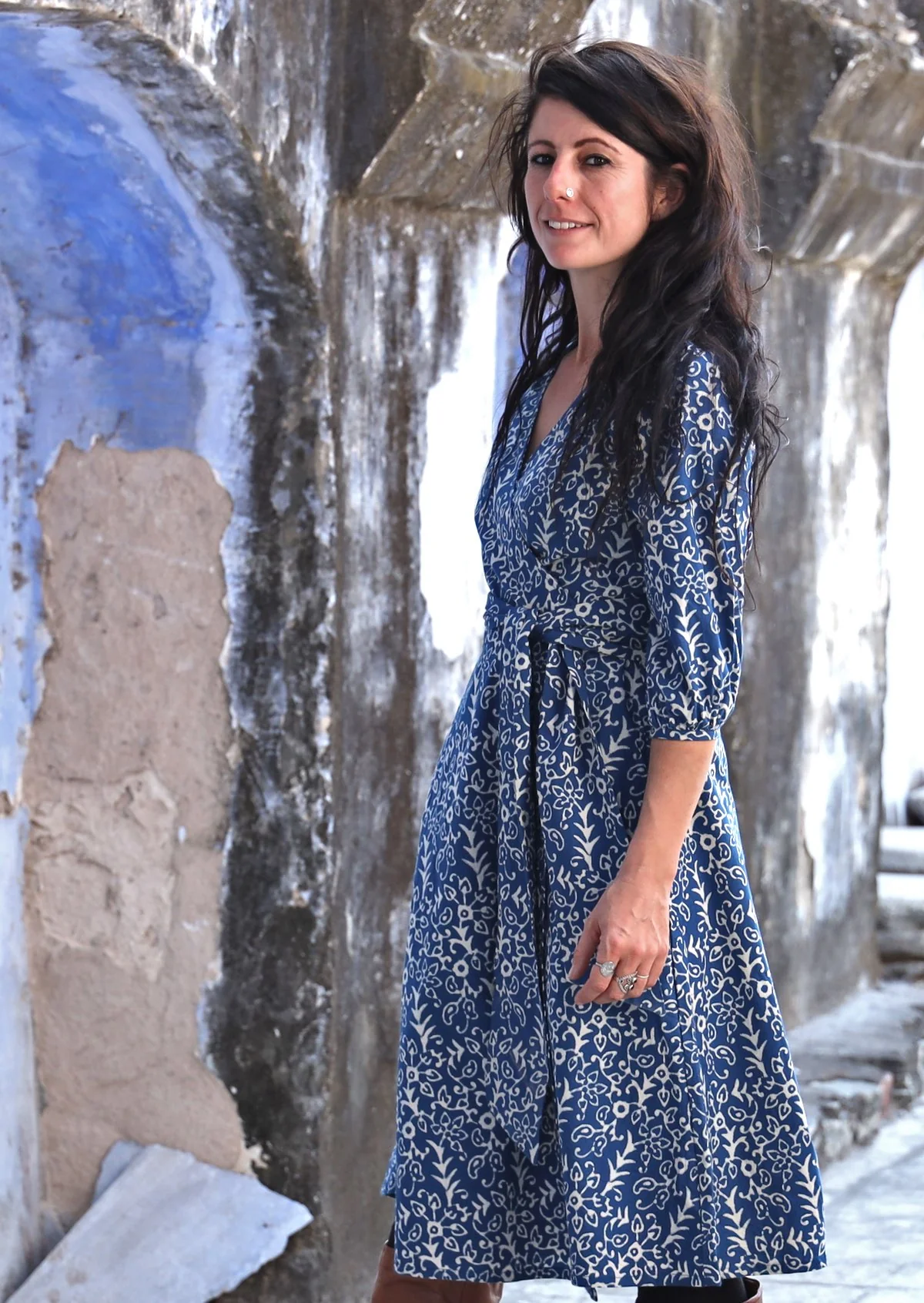 Ella Wrap Dress Nirvana - Ysert