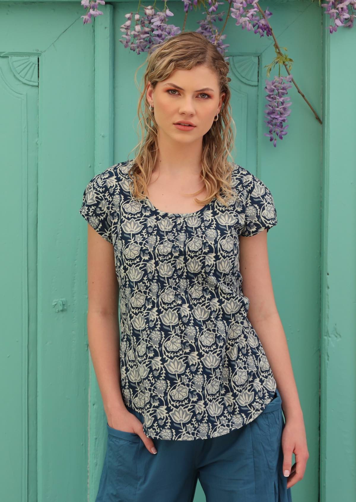 Tulsi Top Indigo - Ysert