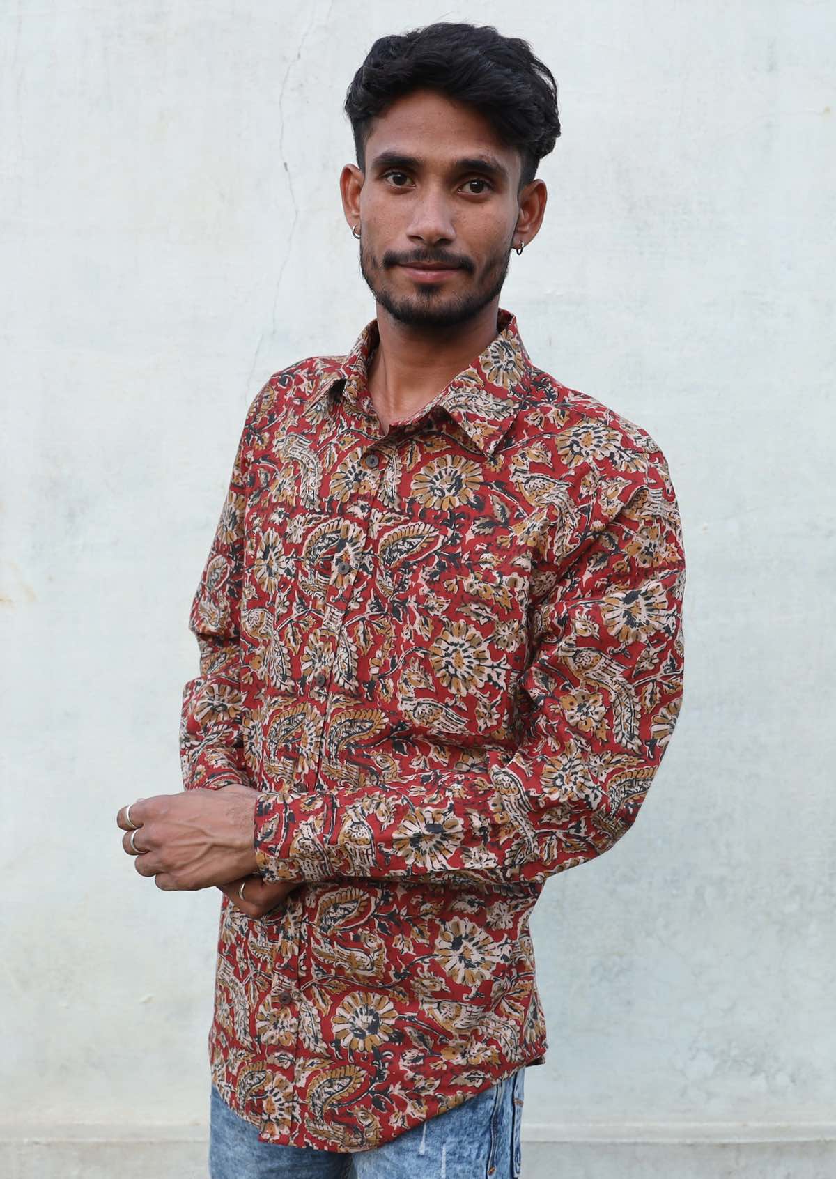 Long Sleeve Men's Shirt Mayur - Ysert