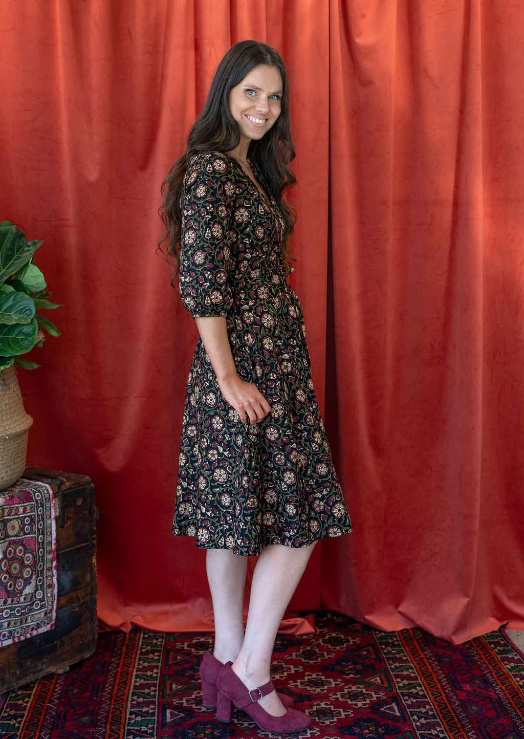 Ella Wrap Dress Sahira - Ysert