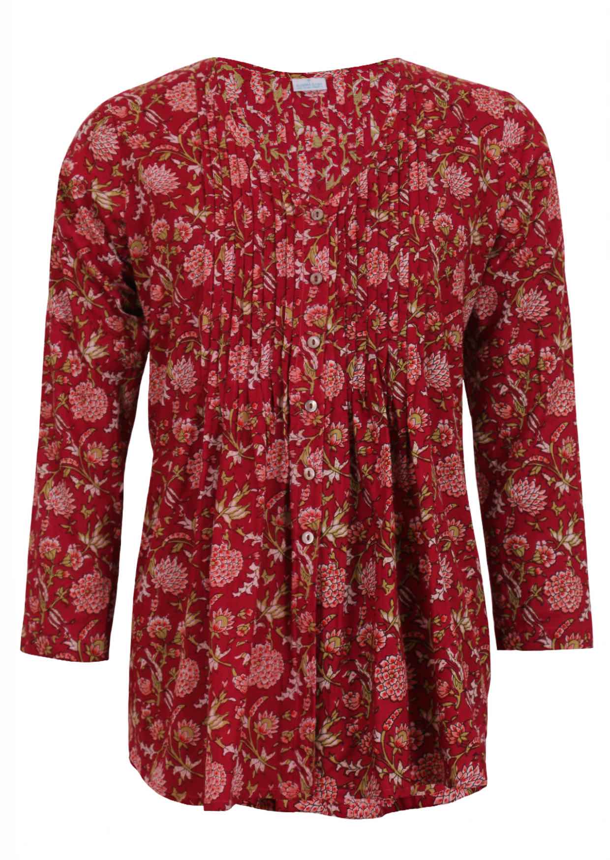 Leia Top Cranberry - Ysert