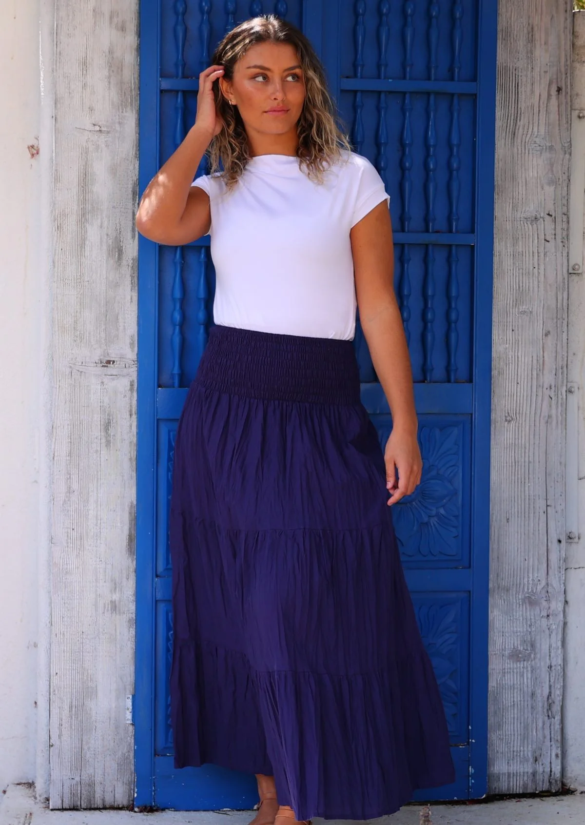 Dawn Maxi Skirt Rhodonite - Ysert